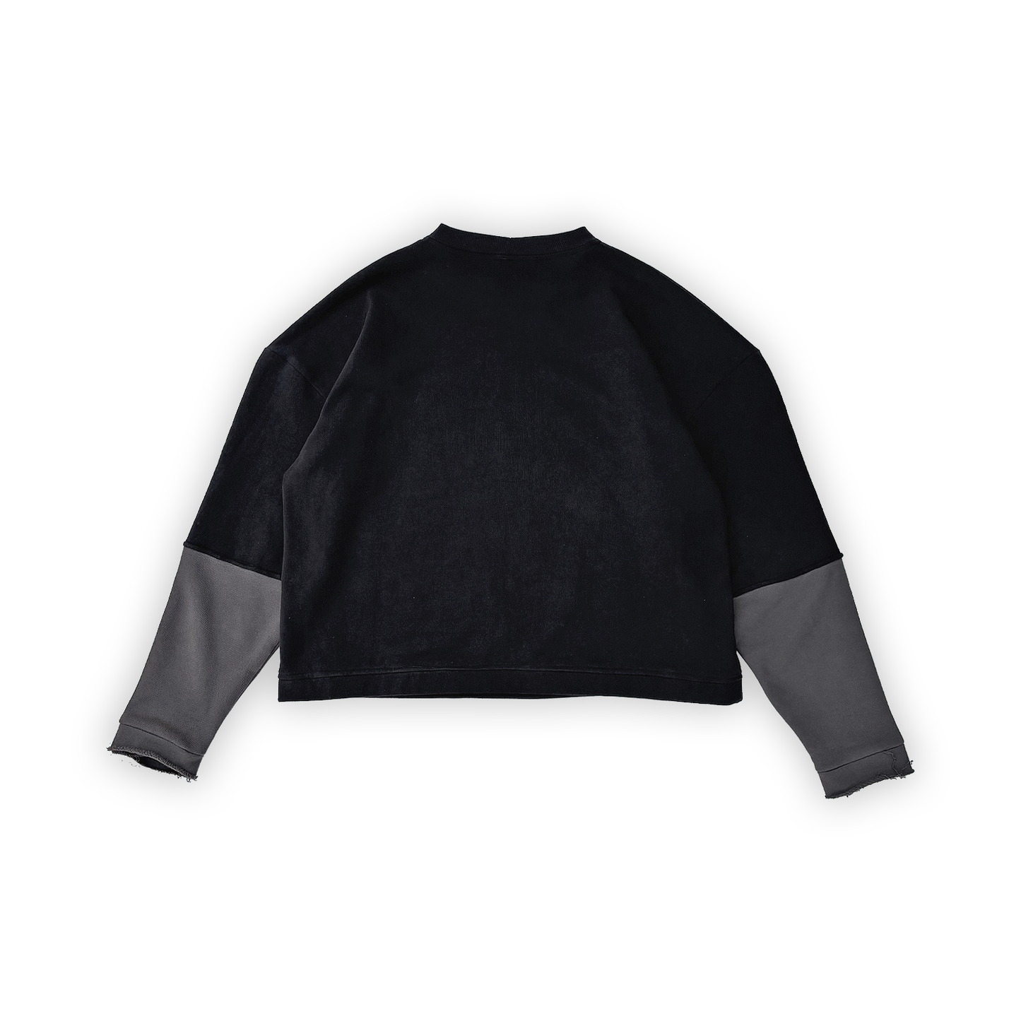 TWO-TONE CREWNECK