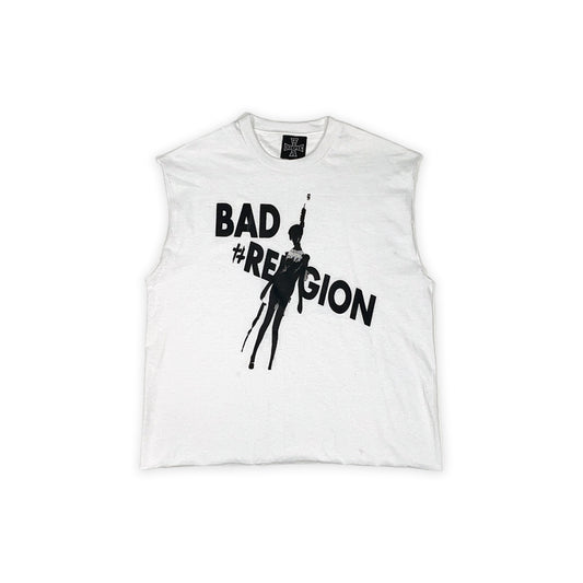 BAD RELIGION CUTOFF T-SHIRT (WHITE)