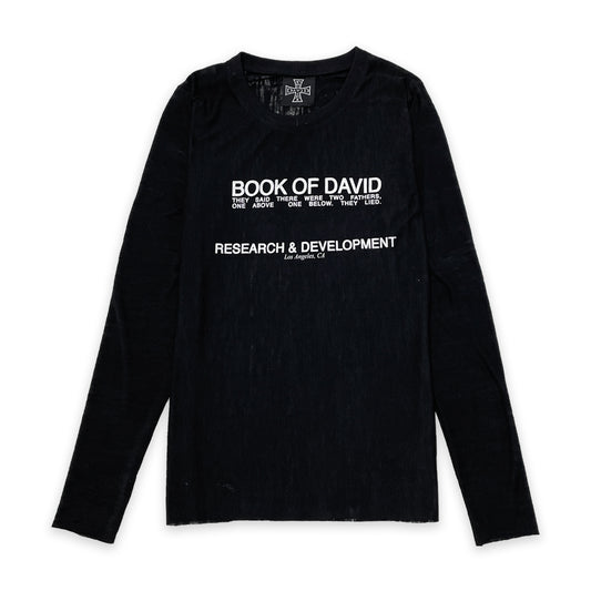 BLACK SHEER LONGSLEEVE